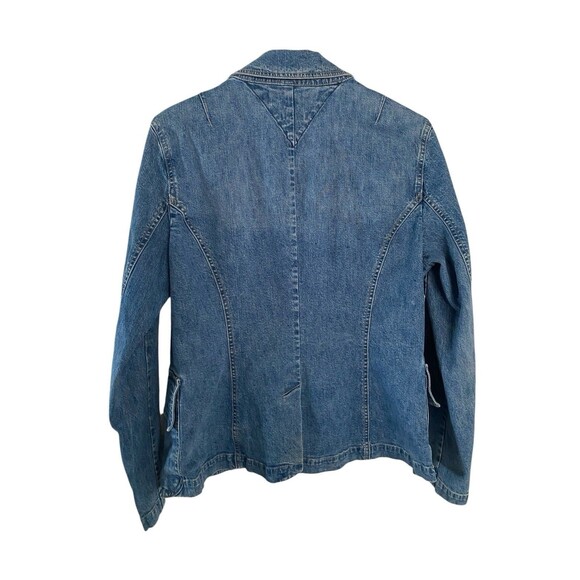 TOMMY HILFIGER Jean Jacket Denim Y2K Style - Picture 5 of 9